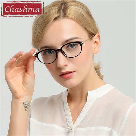 Chashma Brand Women Eyewear Cat Eyes Glasses Frames Fashion Stylish Fresh Optical Eyeglasses