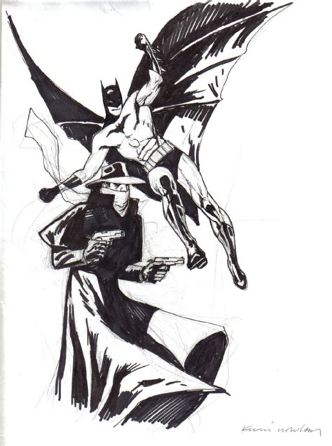Nowlan Kevin Shadow And Batman In Brian Ms Golden Age Characters
