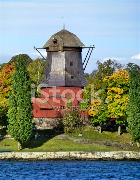 Building On Djurgården In Stockholm Sweden Stock Photo Royalty Free