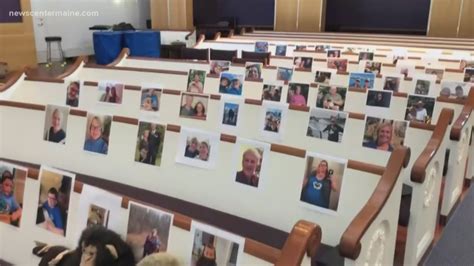 Pictures Fill The Pews At Maine Church Because Of