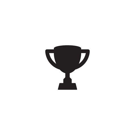 A Simple Trophy Logo Design 5068737 Vector Art At Vecteezy