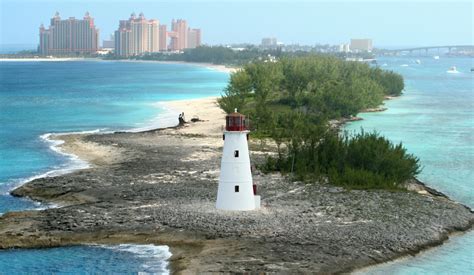 Nassau Island Lighthouse Bahamas Sea Beach Free Image Peakpx