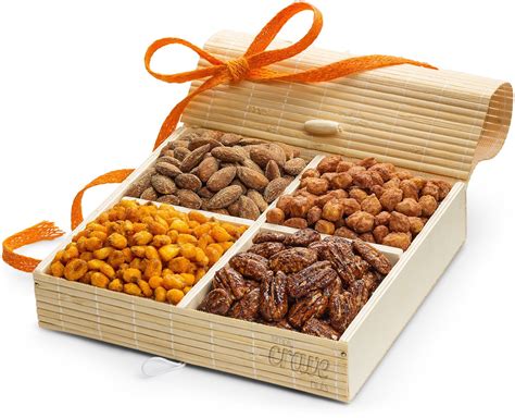 Holiday Nuts Gift Basket Mixed Nuts Gift Box Nuts Gift Tray For