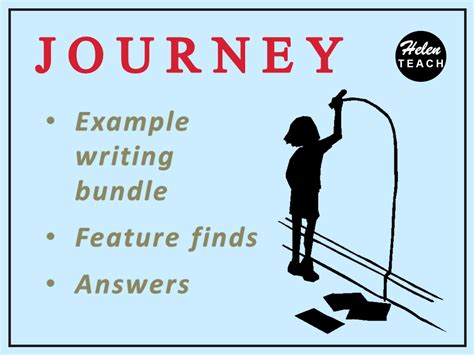 Journey Example Writing Bundle Teaching Resources