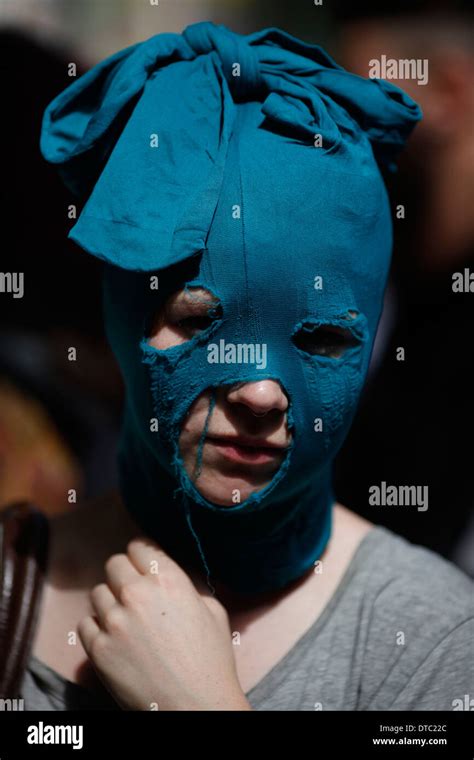 Russian Feminist Punk Rock Band Pussy Riot Stock Photo Alamy