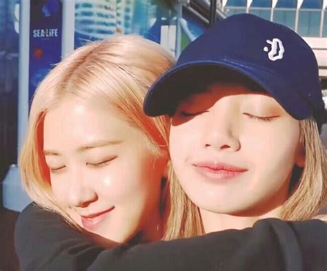 Seeing Them Both Smile Makes Me Happy To See It Lisa Rosé Rosé And