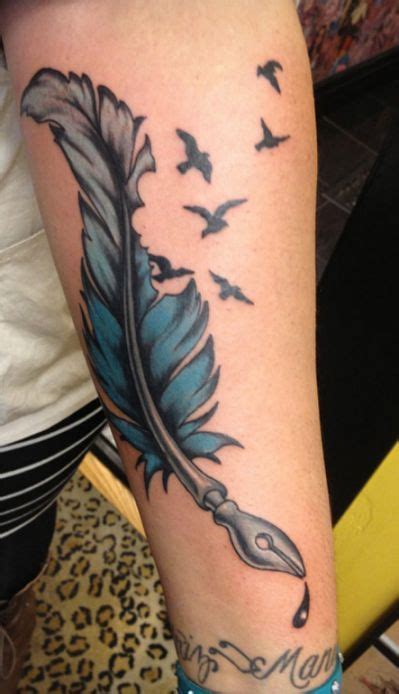 Eagle Feather Tattoo On Arm Eagle Feather Tattoos Feather Tattoo Foot