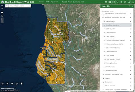 Humboldt County Parcel Map Cities And Towns Map
