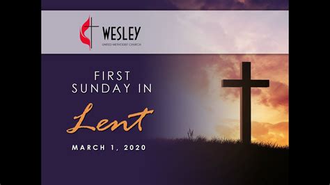 The First Sunday In Lent March 1 2020 Youtube