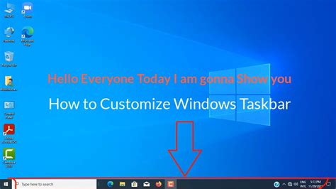 How To Customize Your Windows Taskbar Settings Youtube