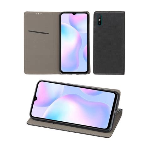 Etui Do Xiaomi Redmi 9a 9at 9i Smart Magnet Czarne