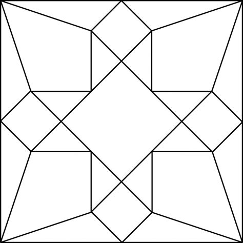 This would also be a suitable introduction as it is again based on squares. Geometric Block Pattern 99 | ClipArt ETC