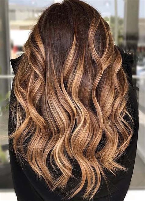 Unique Caramel Balayage Hair Color Highlights You Must Wear In Brunette Hair Color