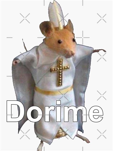 Dorime Rat Rato Dorime Ameno Meme Sticker For Sale By