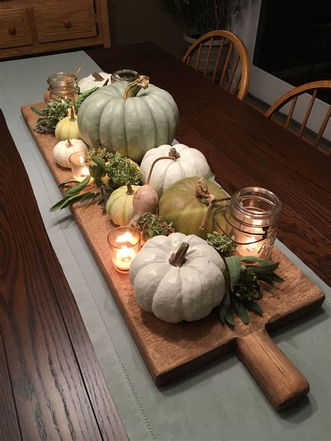 Fall Table Centerpieces Functional