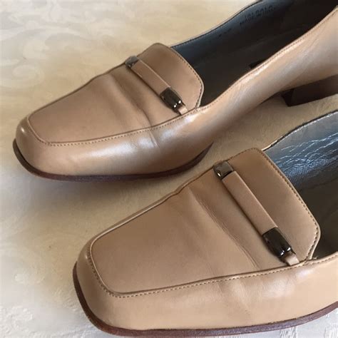 Bally Shoes Bally Flex Brown Square Toe Leather Loafers Poshmark