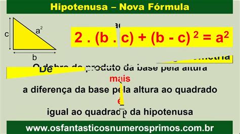 Hipotenusa Nova Fórmula Youtube