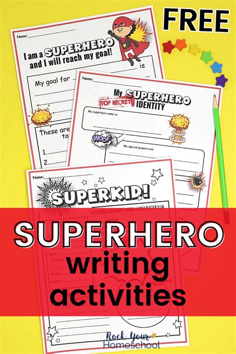 Free Superhero Writing Prompts And More To Boost Creativity In 2021 Superhero Writing Prompts
