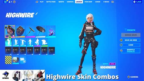 Highwire Skin Combos Fortnite Battle Royale Youtube