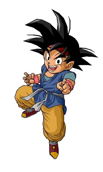 They have been indexed as male child with black eyes and black hair that is to ears length. Goku Jr. - Wiki Universe dragon ball