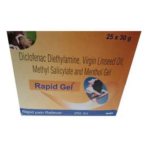 Diclofenac Diethylamine Virgin Linseed Oil Methyl Salicylate Menthol