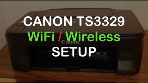 Find the latest drivers for your product. Canon TS3329 WiFi Setup review. - YouTube