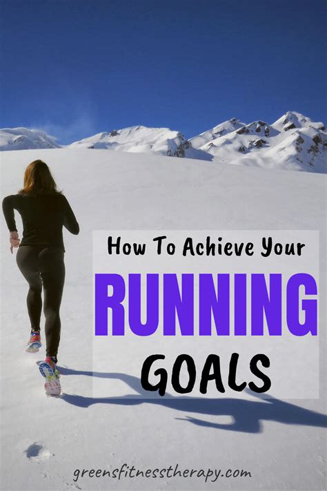 Runners Start Achieving Big Goals How To Start Running Running Goals