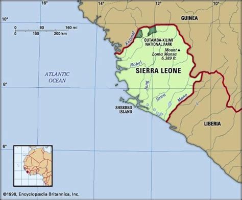 Mount Loma Mansa Mountain Sierra Leone