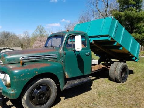 51 Ford Truck F4 In Good Condition With Dump Bed For Sale Photos