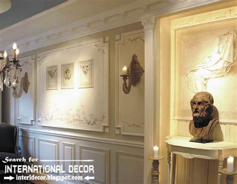 Decorative Wall Molding Or Wall Moulding Designs Ideas