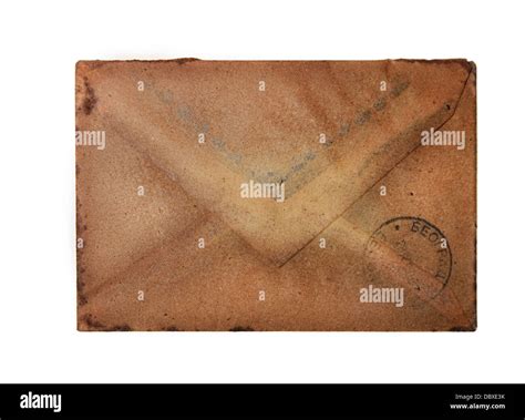 Vintage Envelope Stock Photo Alamy