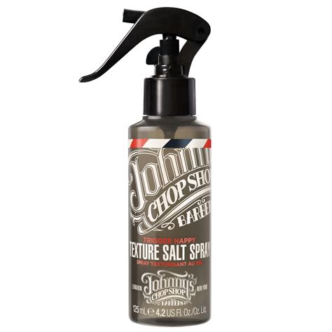 Johnnys Chop Shop Trigger Happy Texturising Salt Spray 125ml
