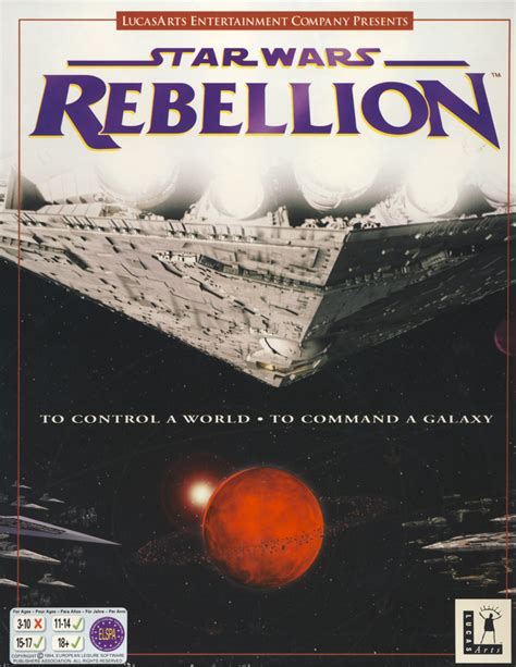 Star Wars Rebellion Cover Art The International House Of Mojo