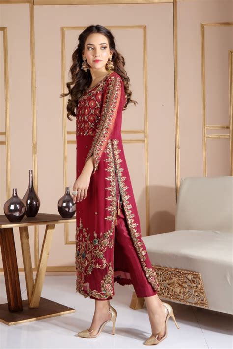 Emma Pakistani Formal Dresses Kurti Designs Party Wear Pakistani