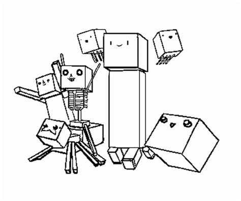 Use coloring pages to keep your child's interest in all things minecraft, without letting him play on the pc all day. Printable Minecraft Coloring Pages - Coloring Home