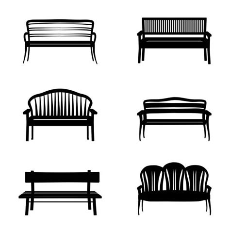 Bench Clip Art Vector Images And Illustrations Istock