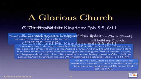 A Glorious Church Ephesians Session 06 Youtube