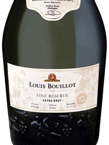 N V Louis Bouillot Crémant de Bourgogne Fine Réserve Extra Brut