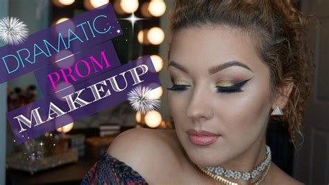 Dramatic Prom Makeup Tutorial Youtube