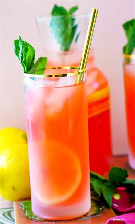 Peach Lemonade Recipe Food Folks And Fun