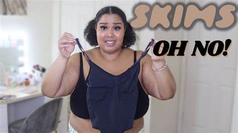 Skims Try On Haul Shape Wear On Plus Size Woman Youtube