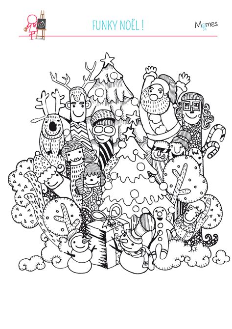 385 likes · 47 talking about this. Coloriage Noël Funky - Momes.net