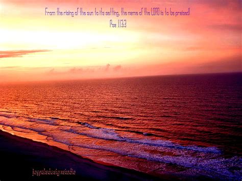 Scripture Wallpaper Love The Beach Ocean Sunrise Desktop