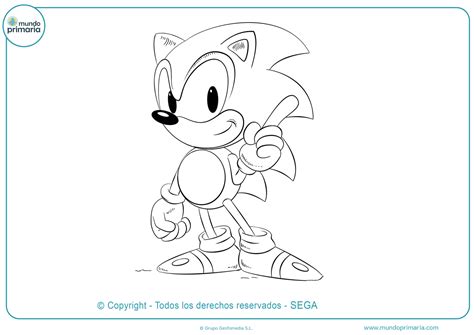 Dibujos De Sonic Para Colorear E Imprimir Gratis