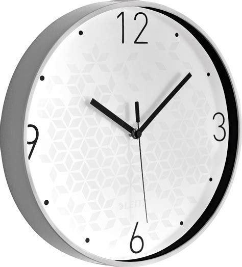Leitz 90150001 Wow Wall Clock White At Reichelt Elektronik