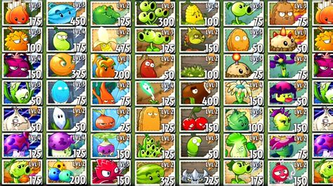 Every Plant In Plants Vs Zombies 2 Remastered Plantsv