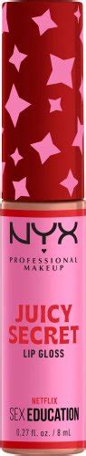 Nyx Professional Makeup Sex Education Juicy Secret Lip Gloss Lip Gloss 01 Bit Of Honey