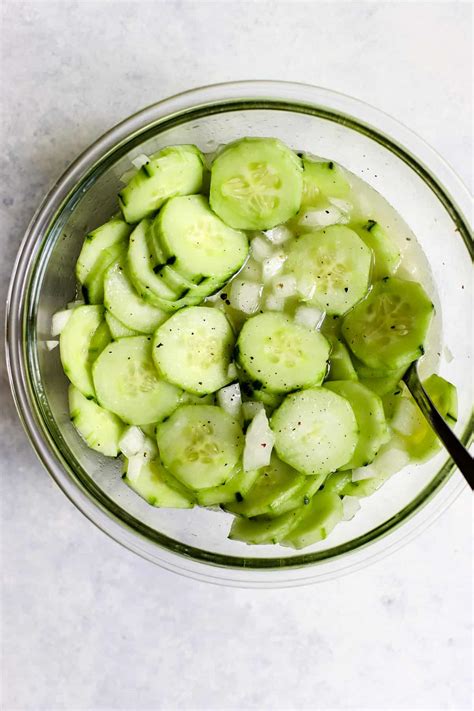 Basic Awesome Vinegar Cucumber Salad Roots And Radishes