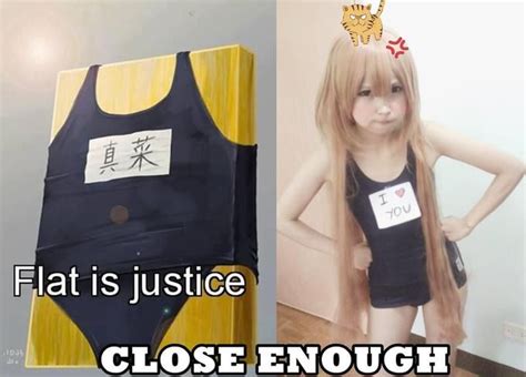 Flat Is Justice By Ohmygumiho Flat Is Justice Delicious Flat Chest Anime Memes Otaku