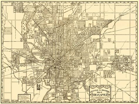 Indianapolis is a city located in the county of marion in the u.s. Historic City Maps | INDIANAPOLIS INDIANA IN CITY MAP BY DESSECKER/SANDSTROM 1899